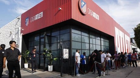 El Atleti abre su 'casa' en Los Ángeles