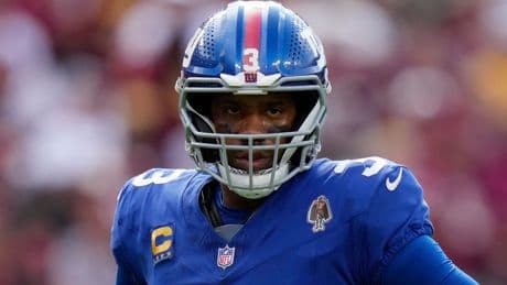 Russell Wilson will remain the Giants' starting QB going into Week 2