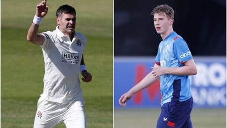 James Anderson and Rocky Flintoff to play in the Hundred this summer