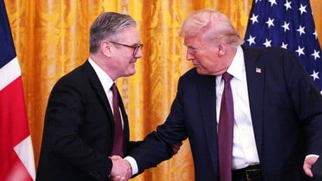 Trump set to announce US will agree trade deal with UK, Sky News understands