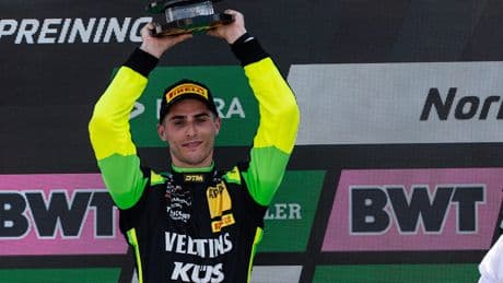 Crash-Rennen in der DTM - Preining gewinnt am Norisring