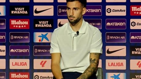 Baena lucirá dorsal de 'crack' para su nueva aventura en el Atlético de Madrid