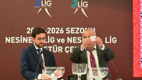 2. ve 3. Lig'de yeni sezon fikstürü çekildi!