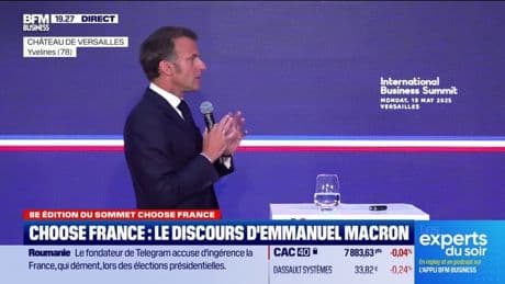 🔴Choose France 2025 : Emmanuel Macron s'exprime sur le marché unique européen