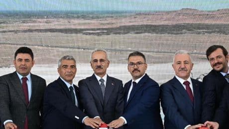 Kars-Iğdır-Aralık-Dilucu Demiryolu Hattı'nın temeli atıldı