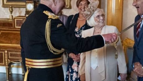 Sir Billy Boston awarded rugby league's first knighthood in private King Charles ceremony