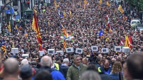 El PNV no acudirá a la manifestación soberanista de Gure Esku de este sábado