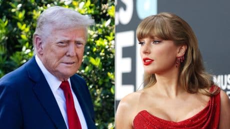 Donald Trump Takes A Petty Swipe At Taylor Swift During The Eagles’ White House Visit