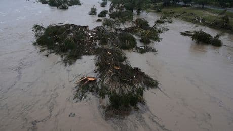Photos show scenes from the Texas floods and the summer camp where 11 children remain missing