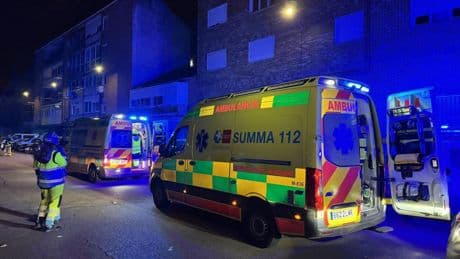 Seis vecinos intoxicados por humo tras el incendio de una vivienda en Torrejón de Ardoz