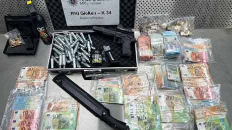 Razzia in Hessen - Polizei zerschlägt Dealer-Netzwerk in Gießen