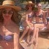 Trinny Woodall, 61, shows off her  incredibly youthful body in bikini snap from Spanish family getaway