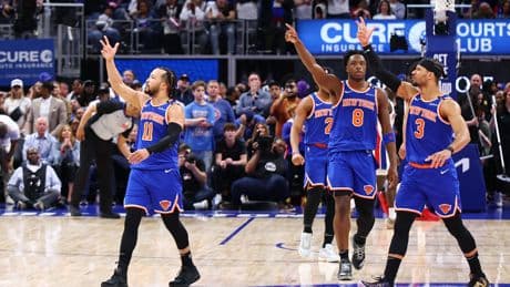 Knicks capture three straight road playoff wins for first time in franchise history