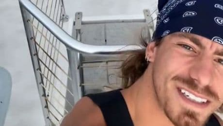 Man sails straight into Hawaii tsunami to go fishing in horrifying video