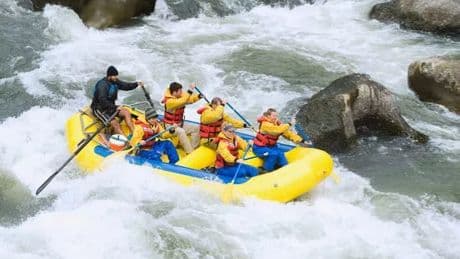 British woman dies white water rafting in French Alps after falling out of boat