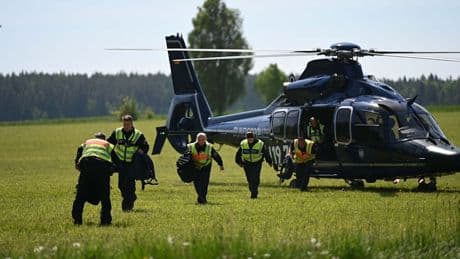 Einsatz an der Grenze zu Tschechien - Jetzt auch Hubschrauber gegen illegale Einwanderer