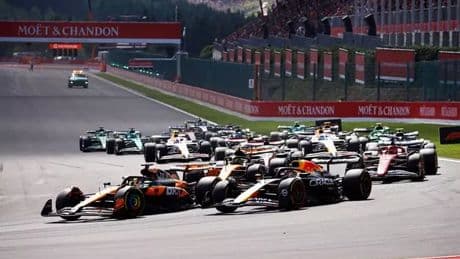 Belgian GP Sprint result: Oscar Piastri and Max Verstappen duel decided by key decision