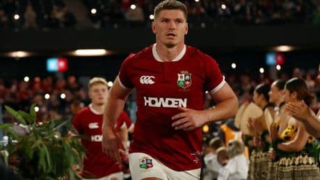 British and Irish Lions' final chaotic night as Owen Farrell steps in to stop security