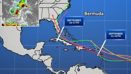 Threat to 30 million Americans as new spaghetti models warn Storm Gabrielle heading straight for US