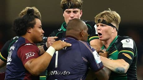 Champions Cup : altercation entre Pollock et des joueurs de l’UBB, Northampton demande une enquête