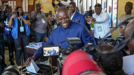 Gabon's junta chief wins presidency by landslide, provisional results show