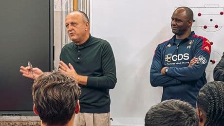Genoa, l’allenatore Vieira: “Onorato dalle parole del presidente Sucu”