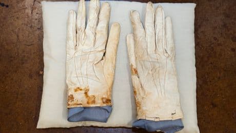 Abraham Lincoln’s blood-stained gloves sold as millions raised at controversial auction