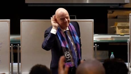 Bei der Klub-WM - Hier feiert Infantino sein Turnier