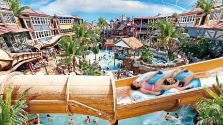 Best UK waterparks for family fun this summer from indoor water coaster to mega slides