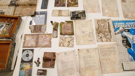 Princess Diana’s time capsule dug up at hospital revealing nineties relics inside