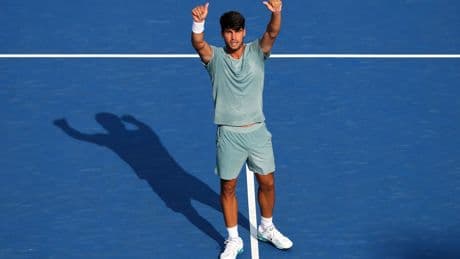 Alcaraz vence con dificultades a Rublev y se cuela en semifinales de Cincinnati