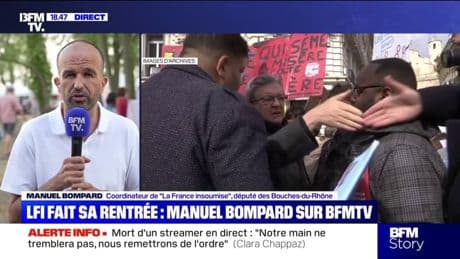 Censure du gouvernement: "La question du départ d'Emmanuel Macron sera posée sur la table", assure Manuel Bompard