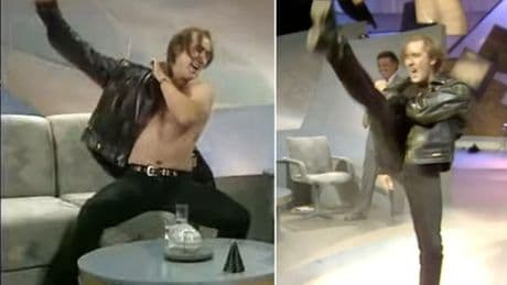 Hollywood star admits ‘obnoxious’ moment he ripped off shirt on TV 35 years ago