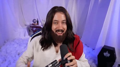 Ach du heiliger Bimbam! - Streamer-Star wird zu Jesus