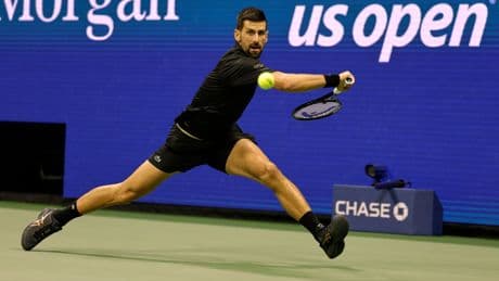 Djokovic gets into it with the US Open crowd and improves to 11-0 against Fritz to reach the semis