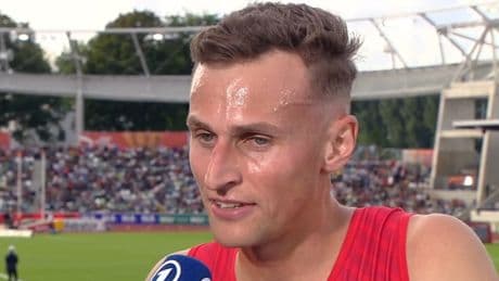 "Mama liegt im Sterbebett": Leichtathlet sorgt im ARD-Interview für Gänsehaut