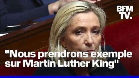 La famille de Martin Luther King en colère après les propos de Marine Le Pen