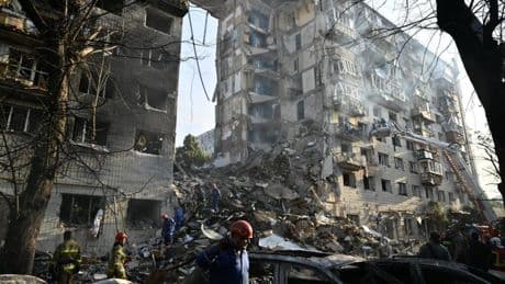 New 'massive' Russian drone attack kills at least five people in Kyiv, says Ukraine