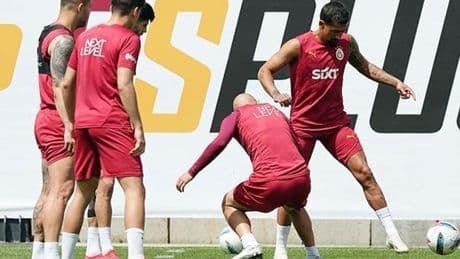 Galatasaray, Trabzonspor maçı hazırlıklarına devam etti