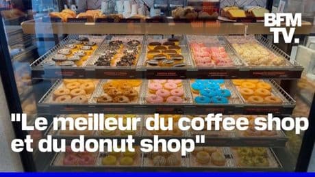Le géant américain Dunkin' Donuts débarque en France et inaugure sa première boutique à Paris