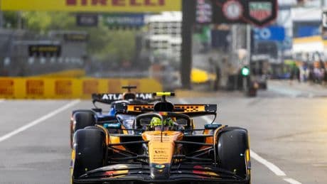 Lando Norris marca terreno ante Leclerc y Russell en la última prueba en Montreal: Alonso y Sainz, en el top-10