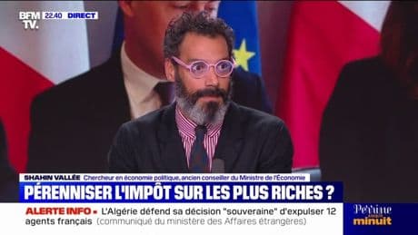 Budget 2026: "La question des hauts revenus et des hauts patrimoines va revenir à l'ordre du jour", estime Shahin Vallée (ancien conseiller du ministre de l'Économie)