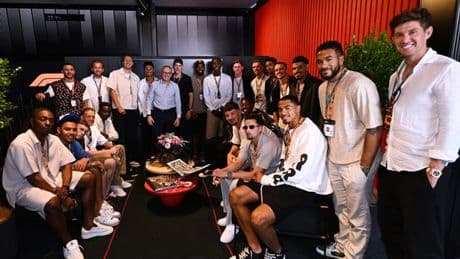England stars soak up sun at F1 Spanish GP ahead of Andorra World Cup qualifier