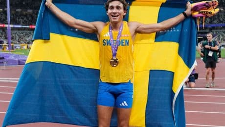 Mondo Duplantis says setting new record at World Championships is ‘more special’