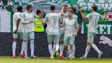 Nur einmal die 1 und einmal die 6 - Das große Saison-Zeugnis für Werder Bremen