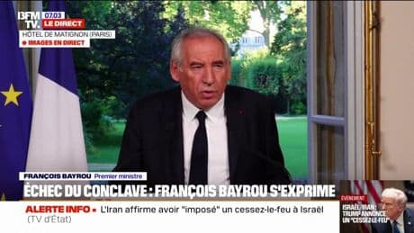 Échec du conclave sur les retraites: "Dans la dernière ligne droite, on est arrivé très près d'un accord historique", affirme François Bayrou