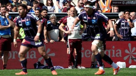 Top 14 : «Cette défaite ne nous affecte pas tant que ça», assure le manager de l’UBB