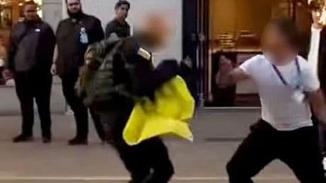 Man knocked to the ground after sickening punch in appalling city centre violence