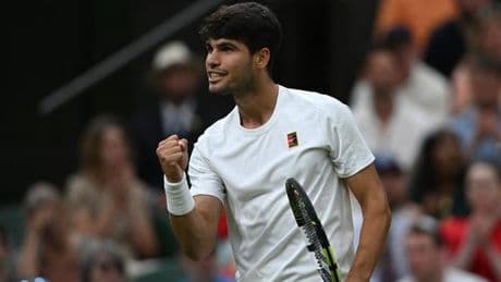 Alcaraz grita la 75 con una reacción de campeón ante Rublev