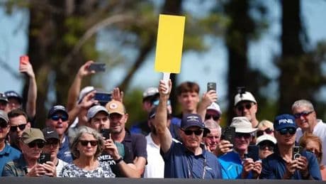 Security guard for Rory McIlroy in incredible act of kindness at Scottish Open as he helps stricken spectator
